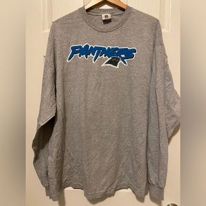vintage NFL Carolina Panthers l/s t-shirt 2XL